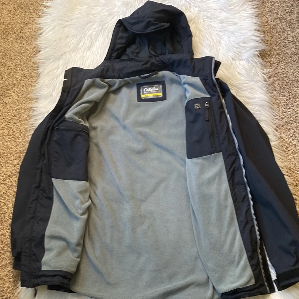 Cabela’s Outdoor Recreation Gore-Tex Fleece Lined Men’s Jacket, Medium Tall - Picture 7 of 13